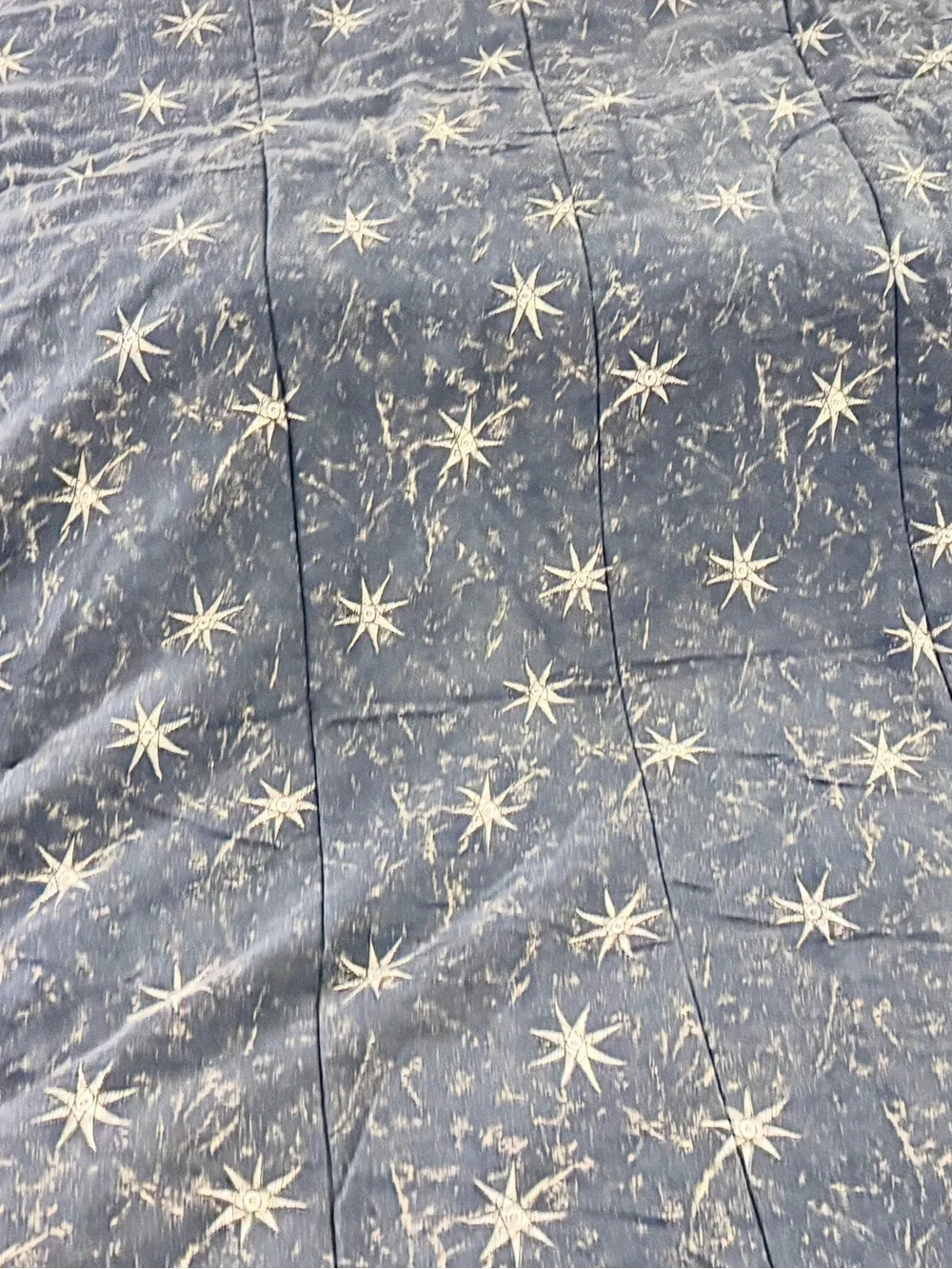 Y2K Vintage 90s Celestial Sun & Moon Navy Comforter Set